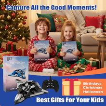Load image into Gallery viewer, ZzzMgzzZ Foam Remote Control Airplanes for Kids &amp; Adults | Easy Control, Great for Beginner and Teenagers, with Stable Hovering, 360° Flips (Jet)
