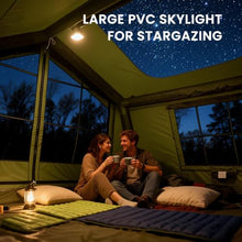 Load image into Gallery viewer, Inflatable Tents for Camping, Large Blow Up Tent with Hand Pump, Easy Setup InflatableTent 4 Season Tent, Waterproof Oxford Air Glamping Tents for Camping Adult 4/6/8 Person
