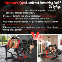 Load image into Gallery viewer, Leg Extension and Curl Machine feat Unilateral &amp; Bilateral, Convertible Seated Leg Extension and Lying Leg Curl Bench for Home Gym, Quad and Hamstring Lower Body Leg Workout Equipment
