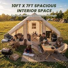 Load image into Gallery viewer, Inflatable Camping Tent |Blow up Tent| Inflatable Hot Tent with Stove Jack
