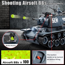 Load image into Gallery viewer, Supdex 1:18 Remote Control Tank, 2.4Ghz Soviet Union KV1 RC Tank Model Toys
