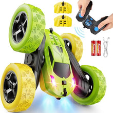 Load image into Gallery viewer, QUNREDA Remote Control Car, RC Car Toys for 6-12 Year Old Boys, Off Road RC Stunt Car
