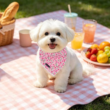 Load image into Gallery viewer, ARING PET Girl Dog Bandanas, Cute Summer Strawbery Cherry Pet Bandana Scarf Triangle Bib for Small Medium Large Female Dogs Cats, Puppy Kerchief for Daily Wear Walks Party Photos-L
