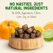 Load image into Gallery viewer, DOC EDDIE'S Digestive Bites - Plant-Based Small Animal Treats for Rabbits, Guinea Pigs, Hamsters, Gerbils, and More - Probiotics Supplement Made with Timothy Hay, Real Fruits, and Veggies
