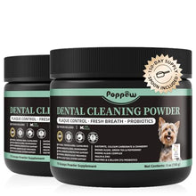 Load image into Gallery viewer, Dog Dental Powder, Teeth Cleaning Powder, Plaque &amp; Tartar Off, 150 Servings
