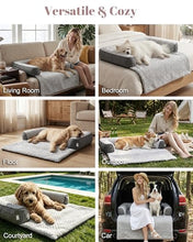 Load image into Gallery viewer, IUUI Dog Bed/Mat for Couch,Faux Rabbit Fur Pet Sofa Furniture Protector
