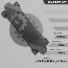 Load image into Gallery viewer, 38&quot; Dual Brushless Hub-Motor Electric Skateboard Longboard Scooter 4.2&quot; PU Wheels
