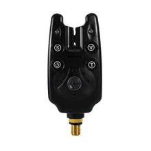 Load image into Gallery viewer, Dioche 3PcsBox Fishing Bite Alarm Set with Led, 3 Sensitivity Levels, 5 &amp; Volume Adjustments, 2.38Mm for Hanger Indicator, Compatible with Most Fishing Rods
