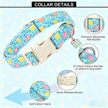 Load image into Gallery viewer, ARING PET Happy Birthday Dog Collar, Cute Blue Cake Doggy Collars for Puppy Small Medium Large Boy Girl Dogs, for Dog Birthday Parties Photo Shoots Celebration Gifts-L
