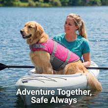 Load image into Gallery viewer, Doglay Dog Life Jacket with Rescue Handle, Dog Life Vest for Swimming Boating, Adjustable Reflective Puppy Swim Vest with Superior Buoyancy for Small Medium Large Dogs
