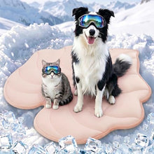 Load image into Gallery viewer, Vagascape Dog Cooling Mat, Washable Pet Cooling Mat, 55" x 45" Thick &amp; Durable Large Cooling Mat for Dogs, Portable Foldable Premium Cooling Pad for Indoor, Outdoor, Travel, Camping, Patio and Beach
