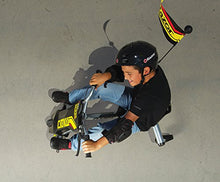 Load image into Gallery viewer, Razor Power Rider 360 9 MPH Drifting Trike Ride-On Electric Powered Tricycle, Black, Yellow
