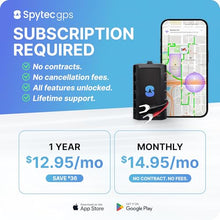 Load image into Gallery viewer, Spy Tec Pulse Wired GPS Tracker for Vehicles, Cars, Trailer, RV, Van, Boat &amp; Trucks | Waterproof Real-Time GPS Tracker | Speeding &amp; Geofencing Alerts | E-Z Car Battery Install | Subscription Needed
