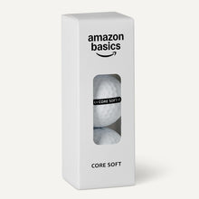 Load image into Gallery viewer, Amazon Basics Core Soft Golf Balls, Low Compression, Side Stamp Alignment, 12-Pack, White
