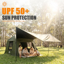 Load image into Gallery viewer, Night Cat Inflatable Camping Tent: 60 Second Easy Set Up for 4 Persons
