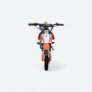 70cc Dirt Bike for Kids - Semi Automatic Adult Mini Bike Gas Powered Motorcycle, Orange