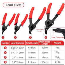 Load image into Gallery viewer, Doaho 10pcs Snap Ring Pliers Set,Internal &amp; External Circlip Pliers for Removal and Installation of Automotive Retaining Rings With Straight/Bent Jaw,Hook and Pick - Storage Case
