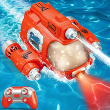 Load image into Gallery viewer, Remote-Controlled Motorboat RC Submarine 2.4G Double Propeller Remote Control Boat with Light
