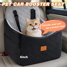 Load image into Gallery viewer, Ztinng Dog/Cat Car Seat Pet Booster Seat for Dogs/Cats up to 30 lbs
