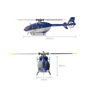 C187 Remote Controlled Heli Aircraft Plane RC Helicopter add Optical Flow Positioning Single Rotor No Ailerons 6-Axis Gyroscope