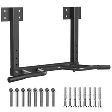 Load image into Gallery viewer, Wall Mount Pull Up Bar, Joist Mount Pull Up Bar (Black4)
