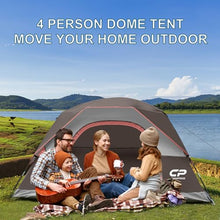 Load image into Gallery viewer, CAMPROS CP Tents for Camping 2/4/6 Person, Waterproof Windproof Dome Tent
