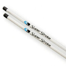 Load image into Gallery viewer, SuperStroke Golf Alignment Sticks 45" Fiberglass Rods, Full Swing Training Aid Kit, Help's with Posture Correction and Shot Accuracy, White (Set of 2)
