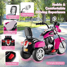 Load image into Gallery viewer, Costzon Kids Motorcycle, 6V Battery Powered Ride on Chopper Motorcycle w/Horn, Headlight

