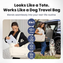Load image into Gallery viewer, Rubyloo Puffer Dog Travel Bag for Dog Moms, Diaper Bag with Travel Bowls
