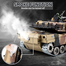 Load image into Gallery viewer, Supdex 1:18 RC Tank, 2.4G US Metal M1A2 Remote Control Tank That Shoot BBS Model Toys
