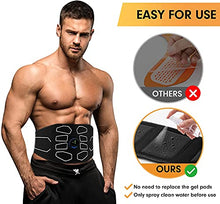 Load image into Gallery viewer, MarCoolTrip MZ ABS Stimulator, Ab Machine, Abdominal Toning Belt Muscle Toner Fitness Training Gear Ab Trainer Equipment for Home MZ-7
