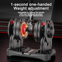 Load image into Gallery viewer, TYZDMY Adjustable Dumbbells Set of 2，Free Weights Dumbbells Set，Adjustable Dumbbell Set，52.5 lbs pair 105 lbs
