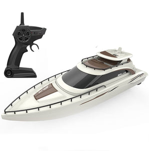 Remote Control Boat 4CH Electric Watercraft RC Sail Cruise Ship 15km/h for Lake Pool Boy Kids 8y+