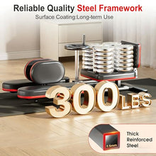 Load image into Gallery viewer, TDH Leg Stretcher, 220LBS Stretcher Machine,200° Adjustable Split Machine, Flexibility Stretching Equipment to Relieving Leg Muscl,Exercise for Everyone (Red-Black)
