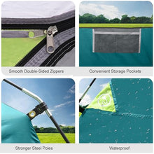 Load image into Gallery viewer, CAMPROS CP Tents for Camping 2/4/6 Person, Waterproof Windproof Dome Tent
