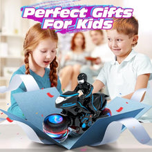 Load image into Gallery viewer, Tecnock RC Motorcycle, Remote Control Motorcycle with LED Lights, RC Car Dirt Bike Toy,
