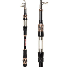 Load image into Gallery viewer, PLUSINNO Fishing Rod - 24 Ton Carbon Fiber - Stainless Steel Hooded Reel Seats - Aluminum Oxide Guide Inserts，Telescopic Retractable Spinning Pole for Saltwater Freshwater Fishing
