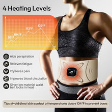 Load image into Gallery viewer, RoundT2 Ab Stimulator Muscle Toner - Heating &amp; Massage Functions, Fat Burning &amp; Abdominal Toning Device, Unisex Portable Home Fitness Equipment for Women Men Gifts
