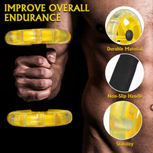 Load image into Gallery viewer, Exercise Ab Roller Wheel Tummy Weight Equipment Abdominal Roller Hand Weights Dumbbell for Yellow Fitness Device
