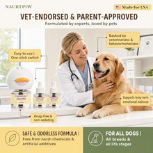 Load image into Gallery viewer, Dog Calming Diffuser 6 Pack (2 Plug in + 4 Refills), 120 Days Supply, Dog Pheromone Diffuser for Anxiety Relief, Destructive Behavior, Pee Accidents, Separation Anxiety, Aggression, Barking &amp; Chewing
