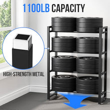 Load image into Gallery viewer, 4 Tier Dumbbell Rack, Weight Rack for Home Gym, 1100 lb Capacity
