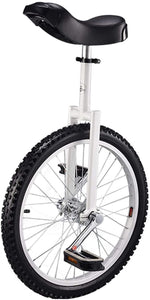 Adult Bicycle Unicycle 20-inch Balance Bicycle Unicycle with Ally Designed Saddle Suitable for Traveling Acrobatics 150 kg Load