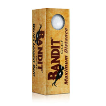 Load image into Gallery viewer, Bandit Maximum Distance Golf Balls, (One Dozen, White)
