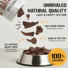 Load image into Gallery viewer, Dog Chits Bison Lung Fillets for Dogs – All-Natural, High Protein Single Ingredient Dog Treats Bison Lung Dog Treats – Grain-Free, Low-Fat – Safe with Sensitive Stomachs – 10 oz
