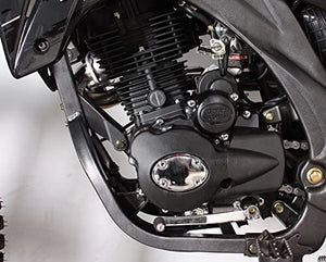 250cc Dirt-bike Adult Pit Bike Gas DB36 Dirt Bike Manual Clutch 5 Speed (Choose Your Color : Red, Blue and Black Color)