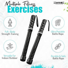 Load image into Gallery viewer, Ropeless Battle Ropes Weighted, Home Gym Equipment, Fat Burning Cardio, Small Space Exercise Equipment, Shoulder Exercise Stick, Travel Workout Equipment, Arm workout, Core Strength Training Equipment
