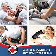 Load image into Gallery viewer, Doctor Developed Wrist Brace - Wrist wrap for Carpal Tunnel Arthritis,Tendonitis, Hand Support - Ideal for Fitness, Weightlifting - Handbook included (2 Pack, Carpal Tunnel)
