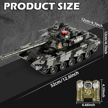 Load image into Gallery viewer, Supdex 1/24 RC Tank, Remote Control Chinese 99 Army Model Tank with Sound Effects, Lights and Smoke
