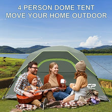 Load image into Gallery viewer, CAMPROS CP Tents for Camping 2/4/6 Person, Waterproof Windproof Dome Tent
