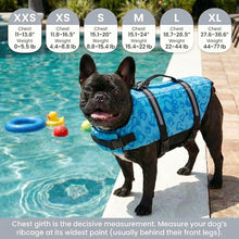 Load image into Gallery viewer, Doglay Dog Life Jacket with Rescue Handle, Dog Life Vest for Swimming Boating, Adjustable Reflective Puppy Swim Vest with Superior Buoyancy for Small Medium Large Dogs
